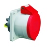 Розетка встраиваемая 16A 5п(3P+N+PE) 6ч, 400В, IP44 Quick-Connect Bals 132001