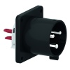 Вилка панельная 32А 3п(2Р+PE) 6ч, 230В, IP44 Quick-Connect черная Bals 28315