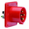 Вилка встраивыаемая 32А 4п(3P+PE) 6ч, 400В, IP44 Quick-Connect Bals 28012