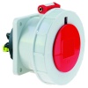 Розетка встраиваемая 32A 4п(3P+PE) 6ч, 400В, IP67 75х75 Quick-Connect Bals 13756