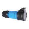 Розетка кабельная Schuko 16A 3п(2P+E) 250В, IP54 синий MULTI-GRIP Bals 7486